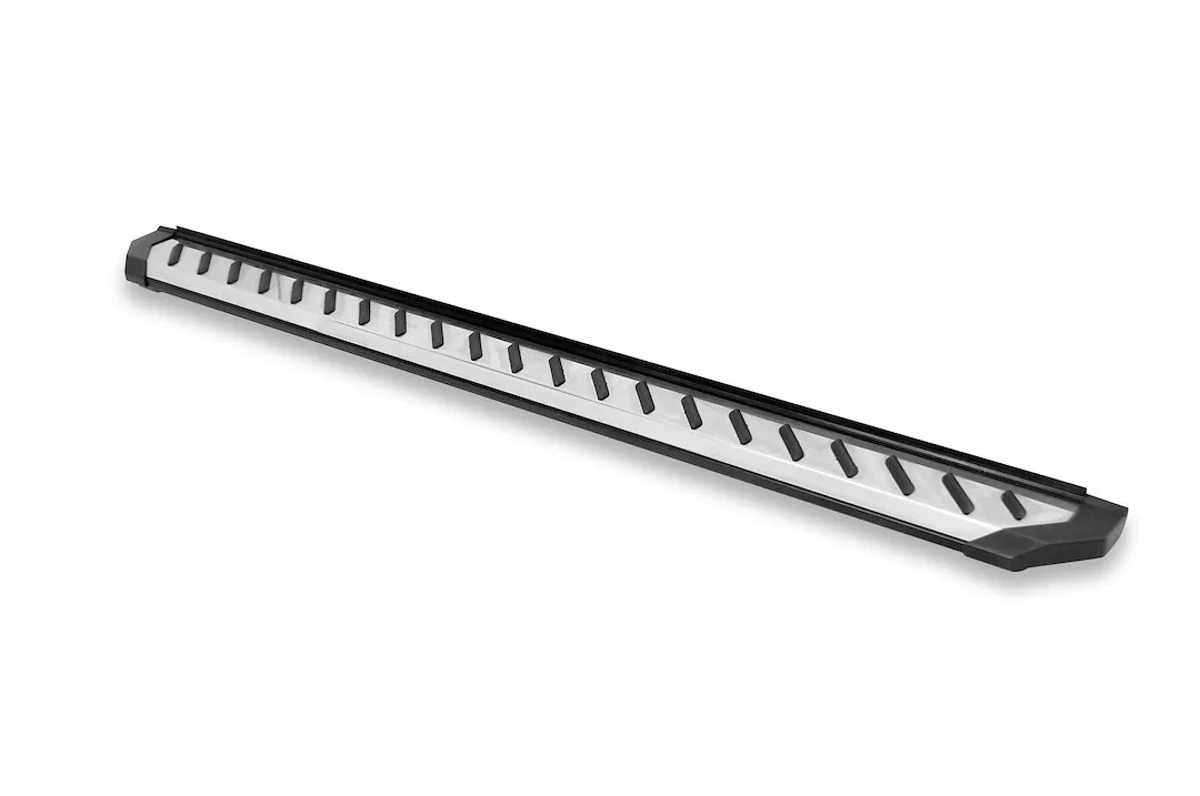 32388418 – ROMIK USA Running Board, Polished Aluminum Unlighted 350 Pound Capacity With Mounting Bracket/ Hardware